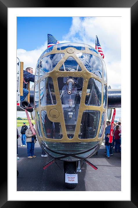 B24 Liberator Framed Mounted Print by Steven Ralser