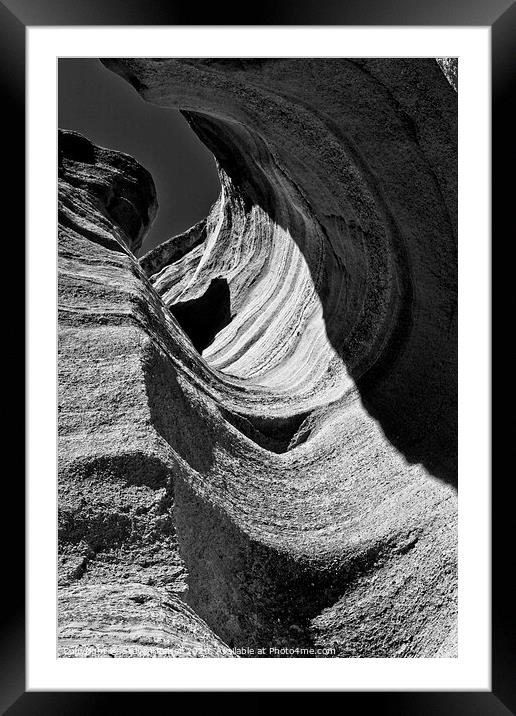 Tent Rocks 6 , New Mexico, USA Framed Mounted Print by Steven Ralser