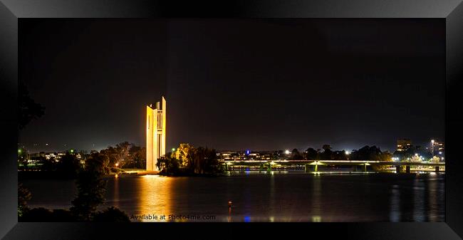 Carillon - Canberra - Australia 2  Framed Print by Steven Ralser