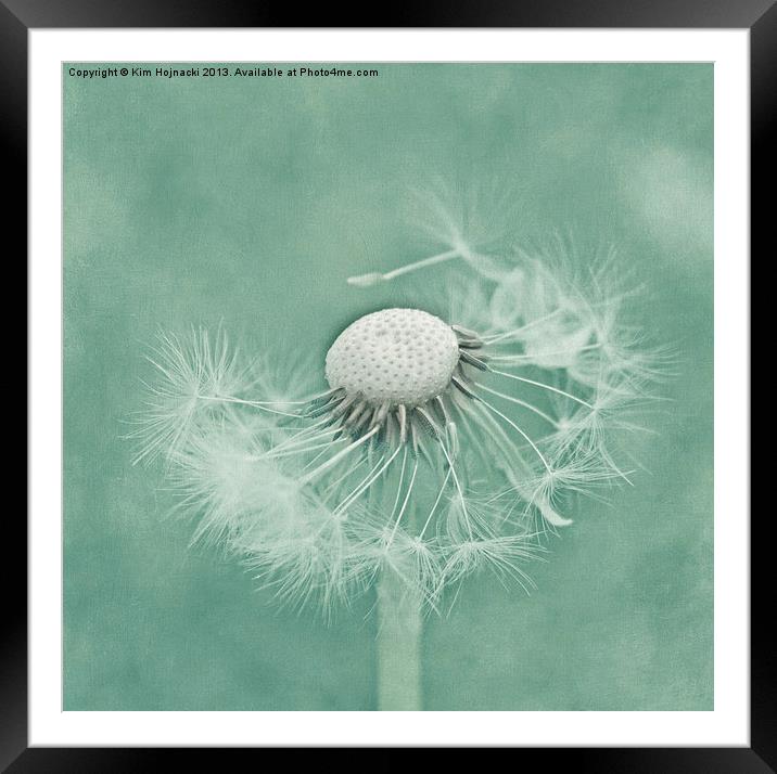 Wishful Framed Mounted Print by Kim Hojnacki