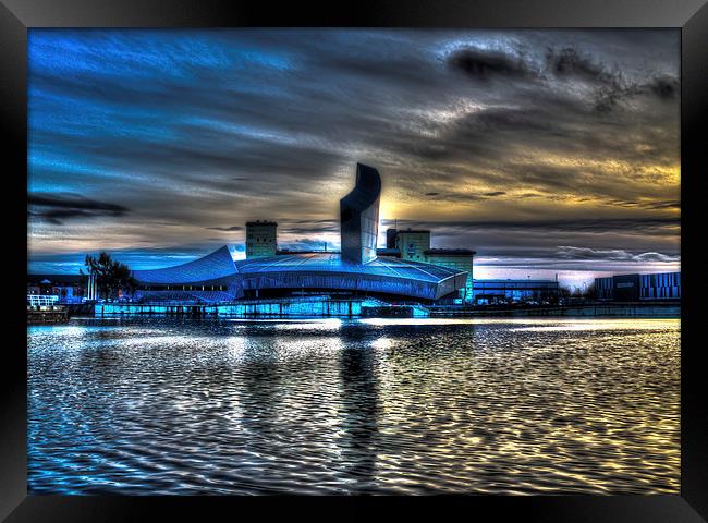 Imperial War Museum North in Manchester Framed Print by Juha Remes
