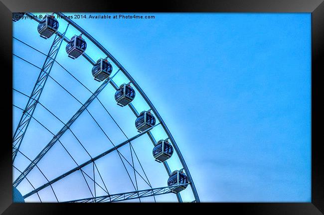 Ferris Wheel Framed Print by Juha Remes