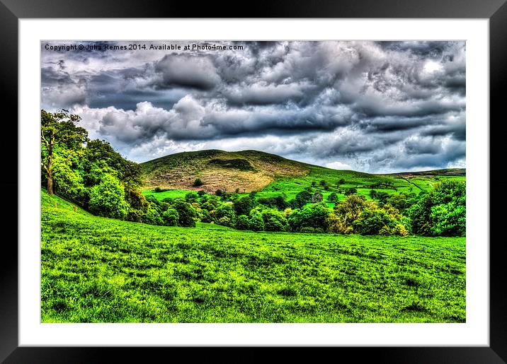 Wharfedale Framed Mounted Print by Juha Remes