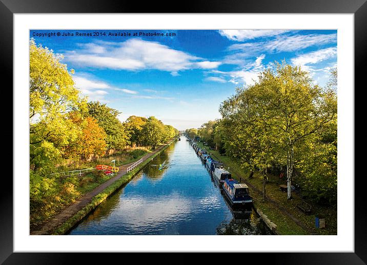 Autumn Foliage Framed Mounted Print by Juha Remes