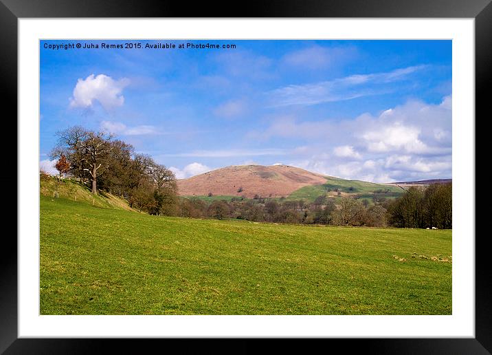 Fields in Bolton Abbey Framed Mounted Print by Juha Remes