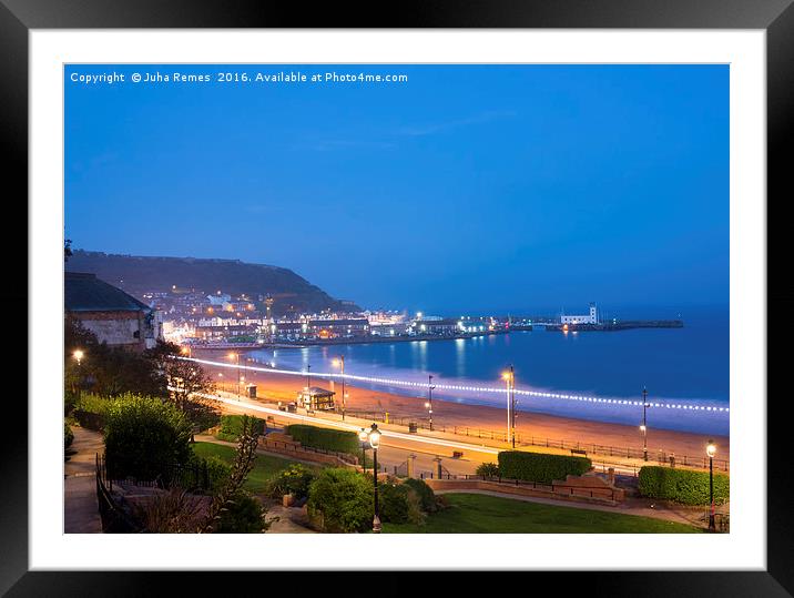 Scarborough South Sands Framed Mounted Print by Juha Remes