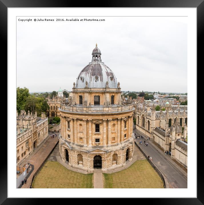 Radcliffe Camera Framed Mounted Print by Juha Remes