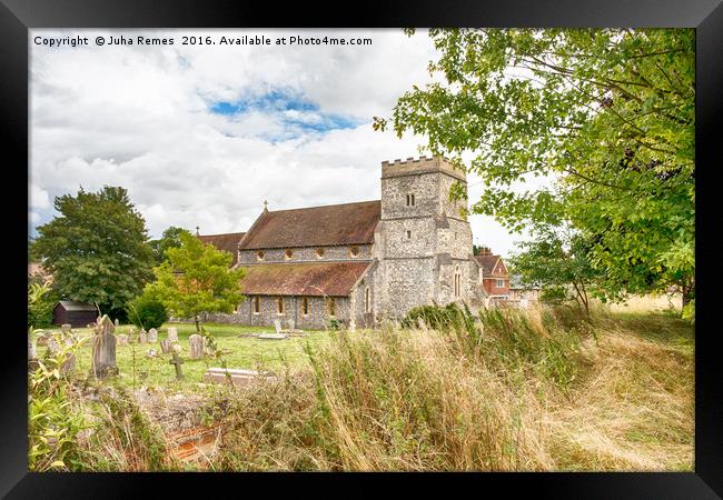 Parish Church of St. Mary Framed Print by Juha Remes