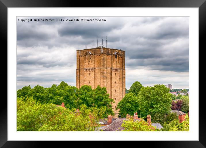 Westgate Water Tower Framed Mounted Print by Juha Remes