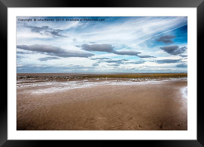 Southport Beach Framed Mounted Print by Juha Remes