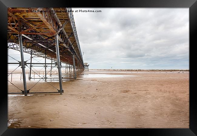 Southport Pier Framed Print by Juha Remes