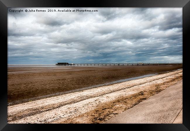 Southport Pier Framed Print by Juha Remes