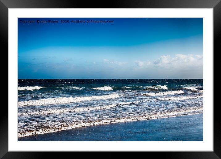 Playa del Ingles Framed Mounted Print by Juha Remes