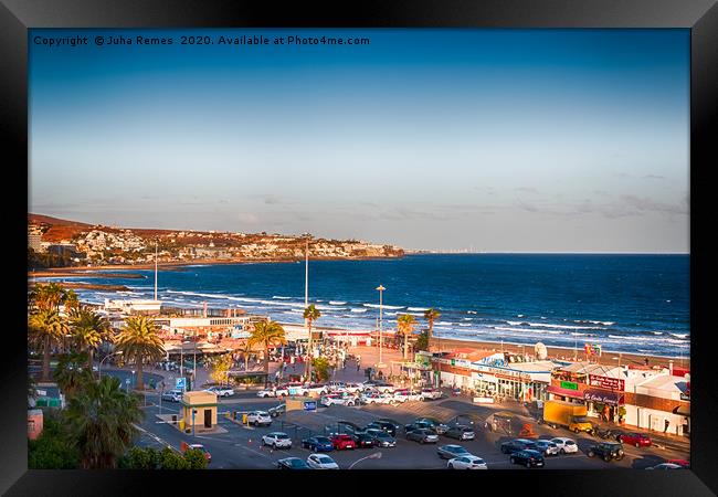 Playa del Ingles Framed Print by Juha Remes