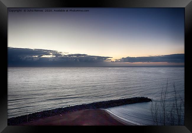 Playa del Ingles Sunrise Framed Print by Juha Remes