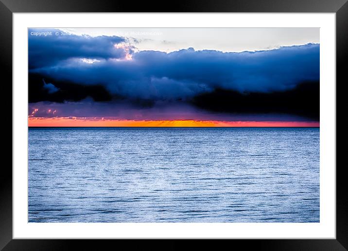 Playa del Ingles Sunrise Framed Mounted Print by Juha Remes