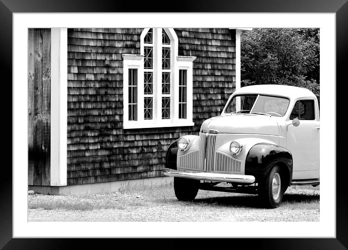 Studebaker Framed Mounted Print by Barbara Bardzik