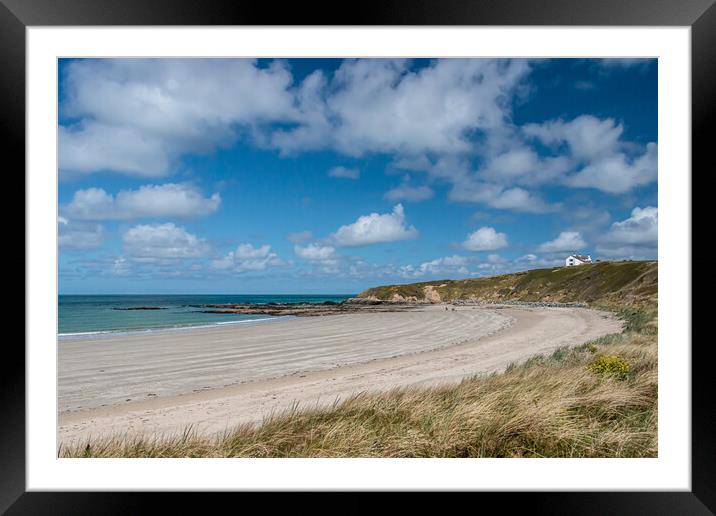 Beautiful day at Sandy Beach Framed Mounted Print by Wendy Williams CPAGB