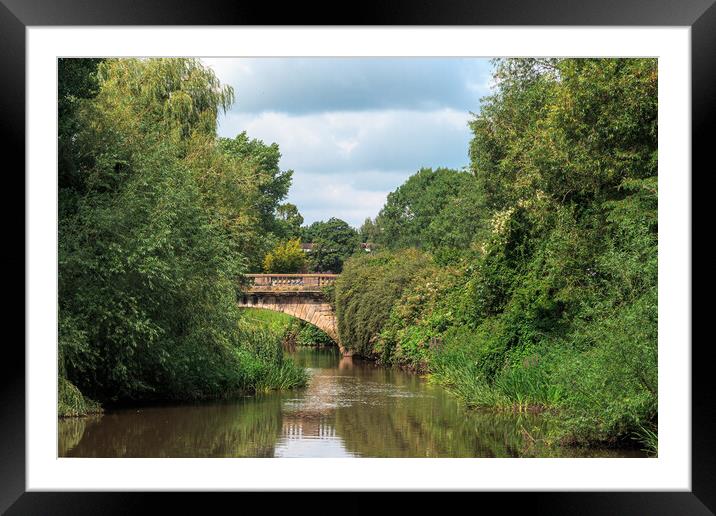 Welsh Row Bridge, Nantwich Framed Mounted Print by Wendy Williams CPAGB