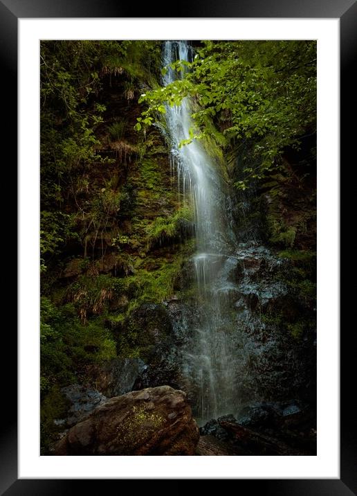 Mallyan Spout Waterfall Framed Mounted Print by Wendy Williams CPAGB