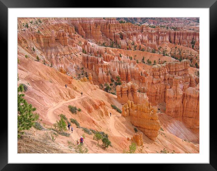 Sunset Point, Bryce Canyon Framed Mounted Print by Wendy Williams CPAGB