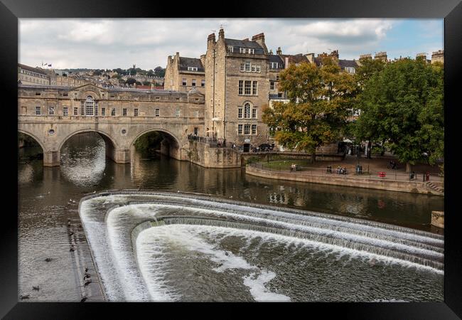 Pulteney Bridge by Day Framed Print by Wendy Williams CPAGB