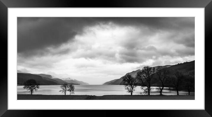 Serene Loch Ness View Framed Mounted Print by Wendy Williams CPAGB