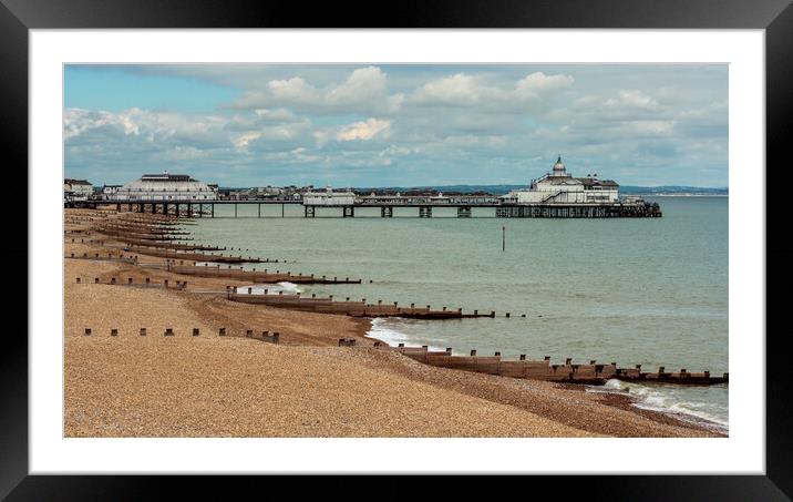 Majestic Eastbourne Pier Framed Mounted Print by Wendy Williams CPAGB