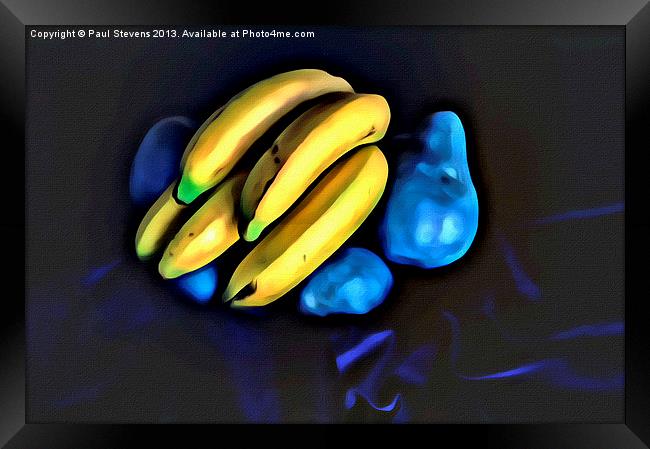 Bananas Framed Print by Paul Stevens