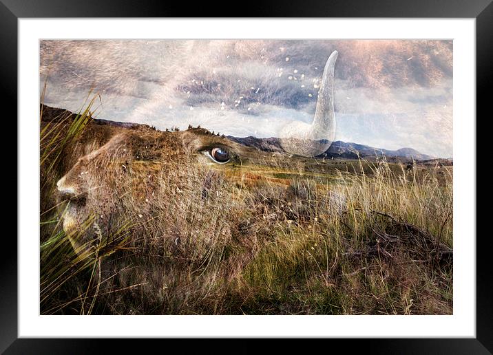  Spirit of the Past Framed Mounted Print by Belinda Greb