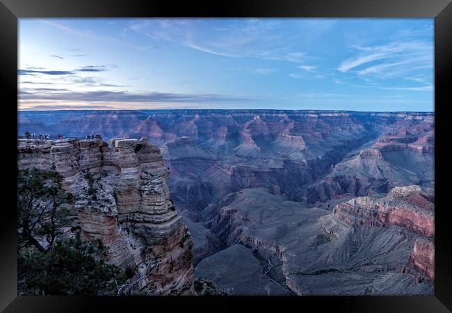 Early Evening at the Grand Canyon No. 1 Framed Print by Belinda Greb