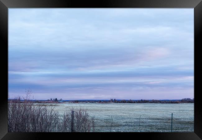 That Time of Day Framed Print by Belinda Greb
