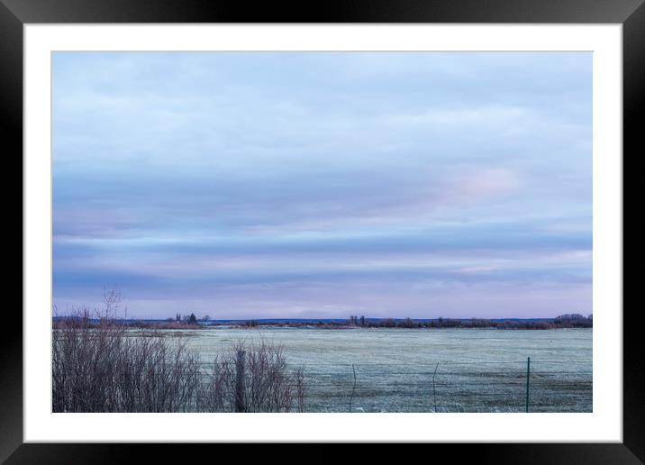 That Time of Day Framed Mounted Print by Belinda Greb