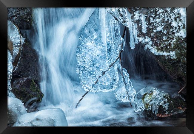Ice and Water, No. 1 Framed Print by Belinda Greb