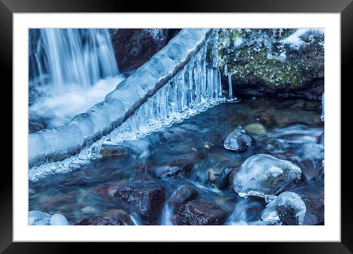 Ice and Water, No. 3 Framed Mounted Print by Belinda Greb
