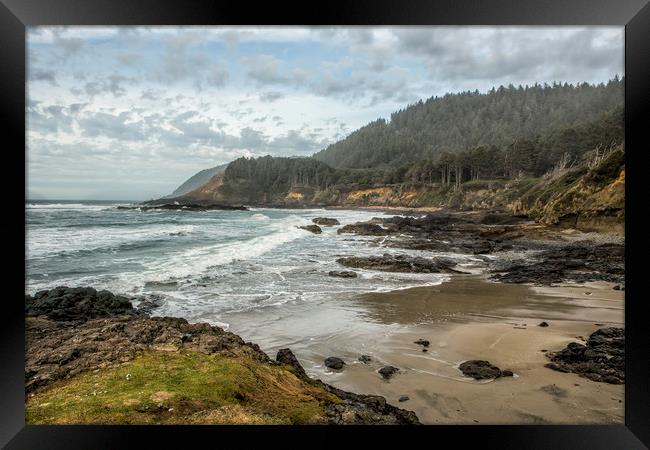 The View from Strawberry Hill, No. 2 Framed Print by Belinda Greb