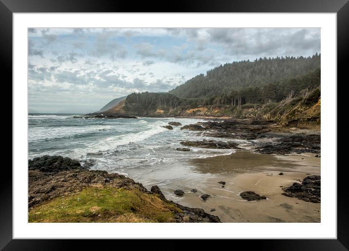 The View from Strawberry Hill, No. 2 Framed Mounted Print by Belinda Greb