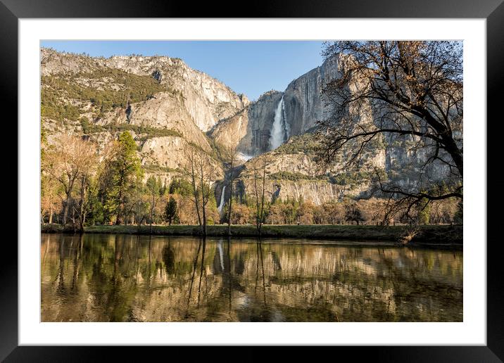 Yosemite Falls on View Framed Mounted Print by Belinda Greb