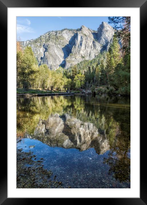 Cathedral Beach View, No. 1 Framed Mounted Print by Belinda Greb