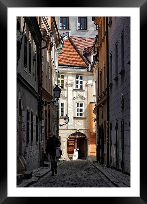 Bratislava, Slovakia Framed Mounted Print by Richard Cruttwell