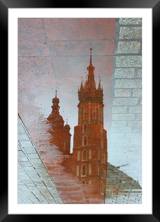 Mariacka Basilica Framed Mounted Print by Richard Cruttwell