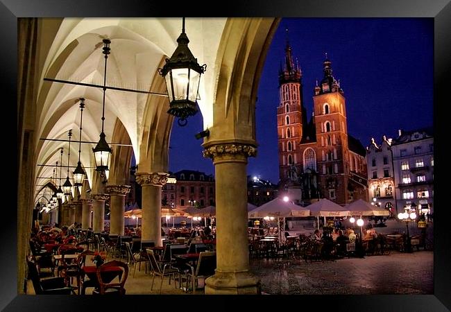 Rynek Glowny Framed Print by Richard Cruttwell