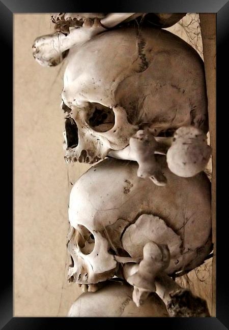 Sedlec Ossuary, Czech Republic Framed Print by Richard Cruttwell