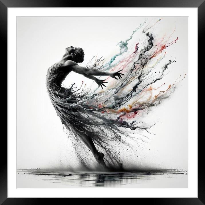 Art of the Dance Framed Mounted Print by Scott Anderson