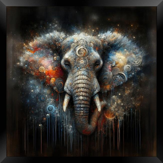 Elephant Framed Print by Scott Anderson