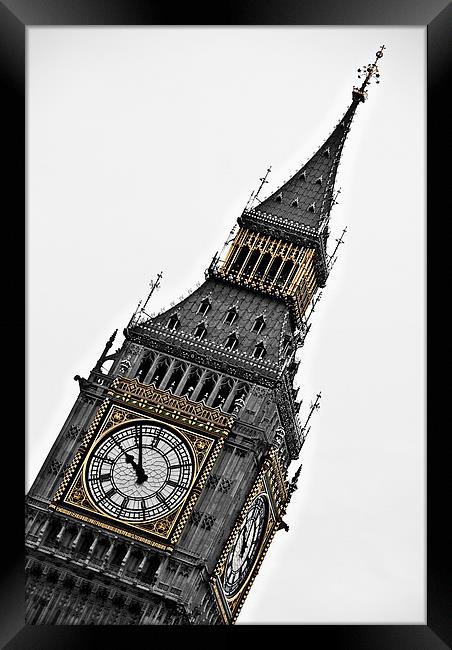 Big Ben Framed Print by Scott Anderson