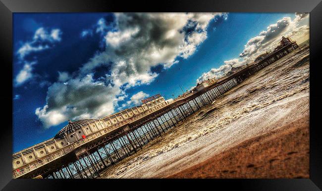 Brighton Pier Framed Print by Scott Anderson