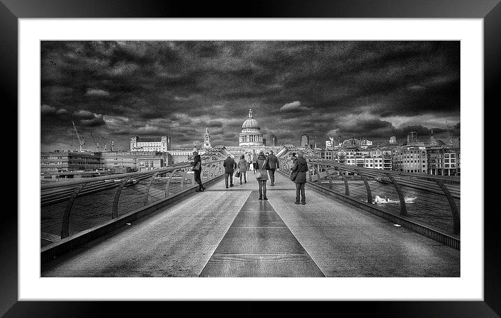 St Pauls, London Framed Mounted Print by Scott Anderson