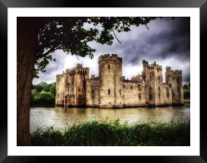   Bodium Castle Framed Mounted Print by Scott Anderson