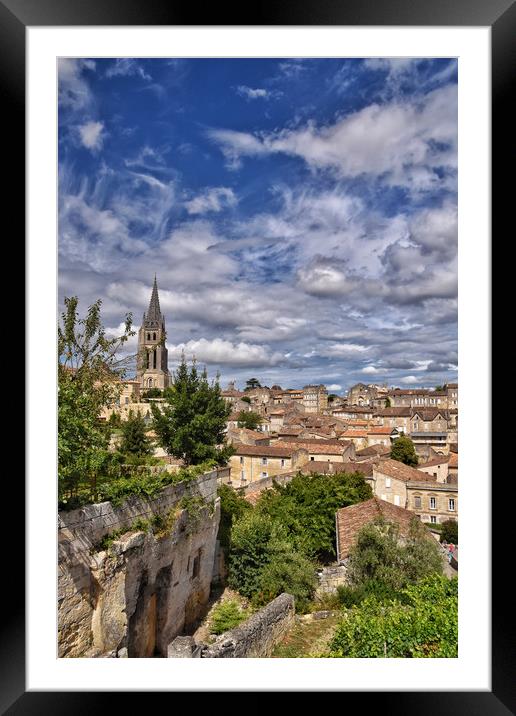 Saint-Émilion Framed Mounted Print by Scott Anderson